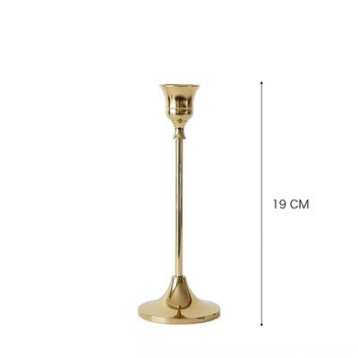 Vintage-Kerzenhalter Gold